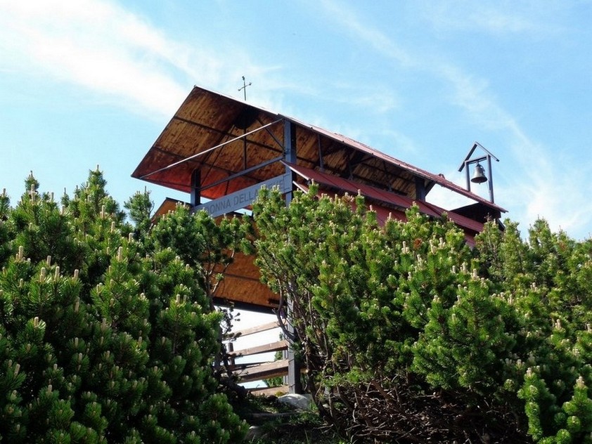 La Madonnina del Blockhaus a quota 2045m