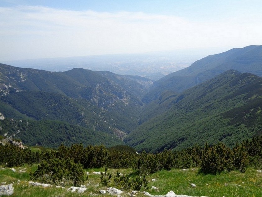 A sinistra le Gobbe di Selvaromana