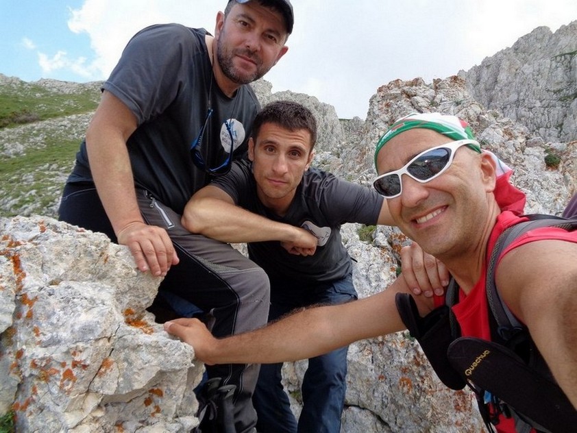 Selfie sul Passo della Capra