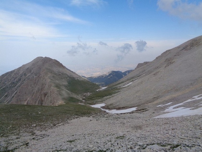 La valle a destra delle Murelle