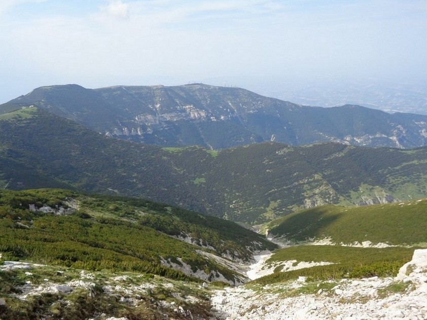 6 ore prima siamo passati sotto quei nevai