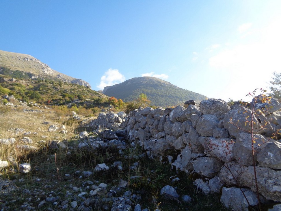Il primo stazzo verso la Valle Ianara