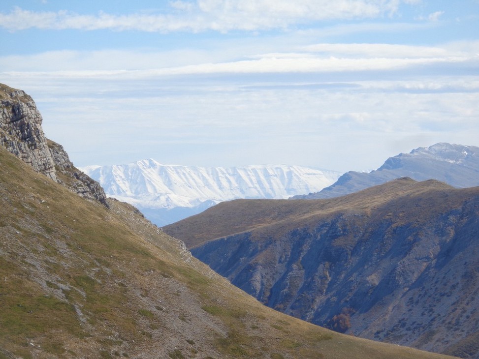 La Majella sullo sfondo