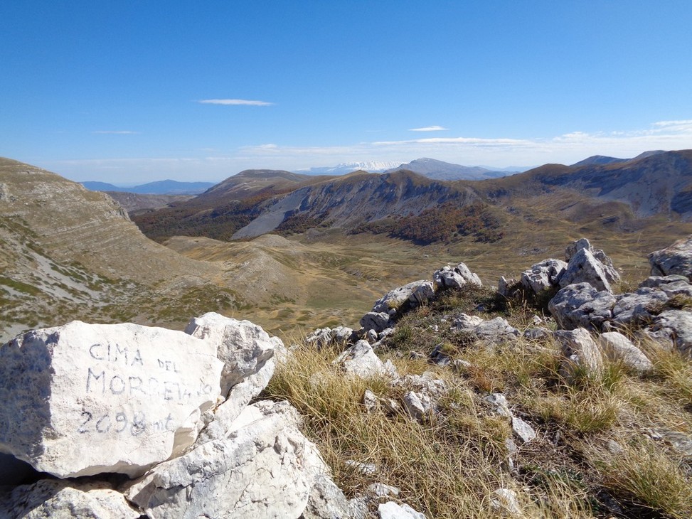 La Valle del Puzzillo vista da sopra