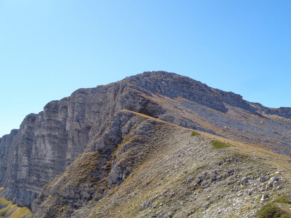 Inizia la cresta verso il Costone Occidentale