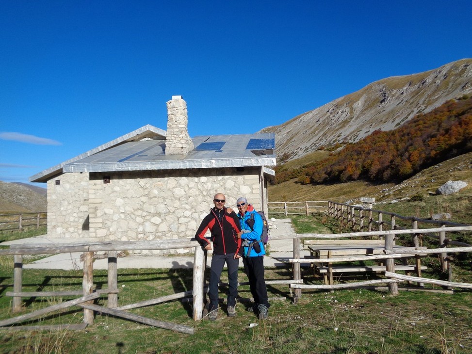 Il Rifugio a quota 1800 nella Valle del Puzzillo