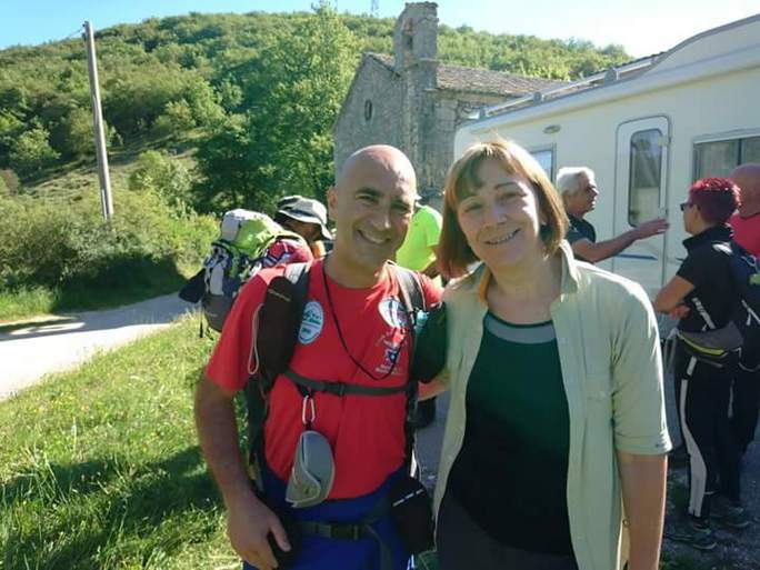 28 Maggio 2017 - Il momento del 1° incontro ad Albaneto