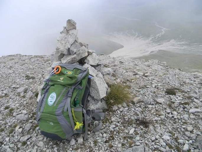 Priska ed il suo zaino: il Club 2000m sempre insieme