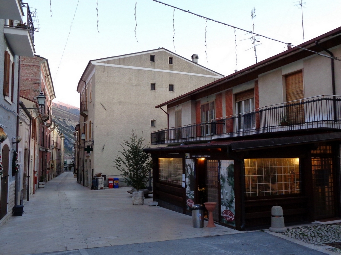 il Corso di Palena prima dell'Alba
