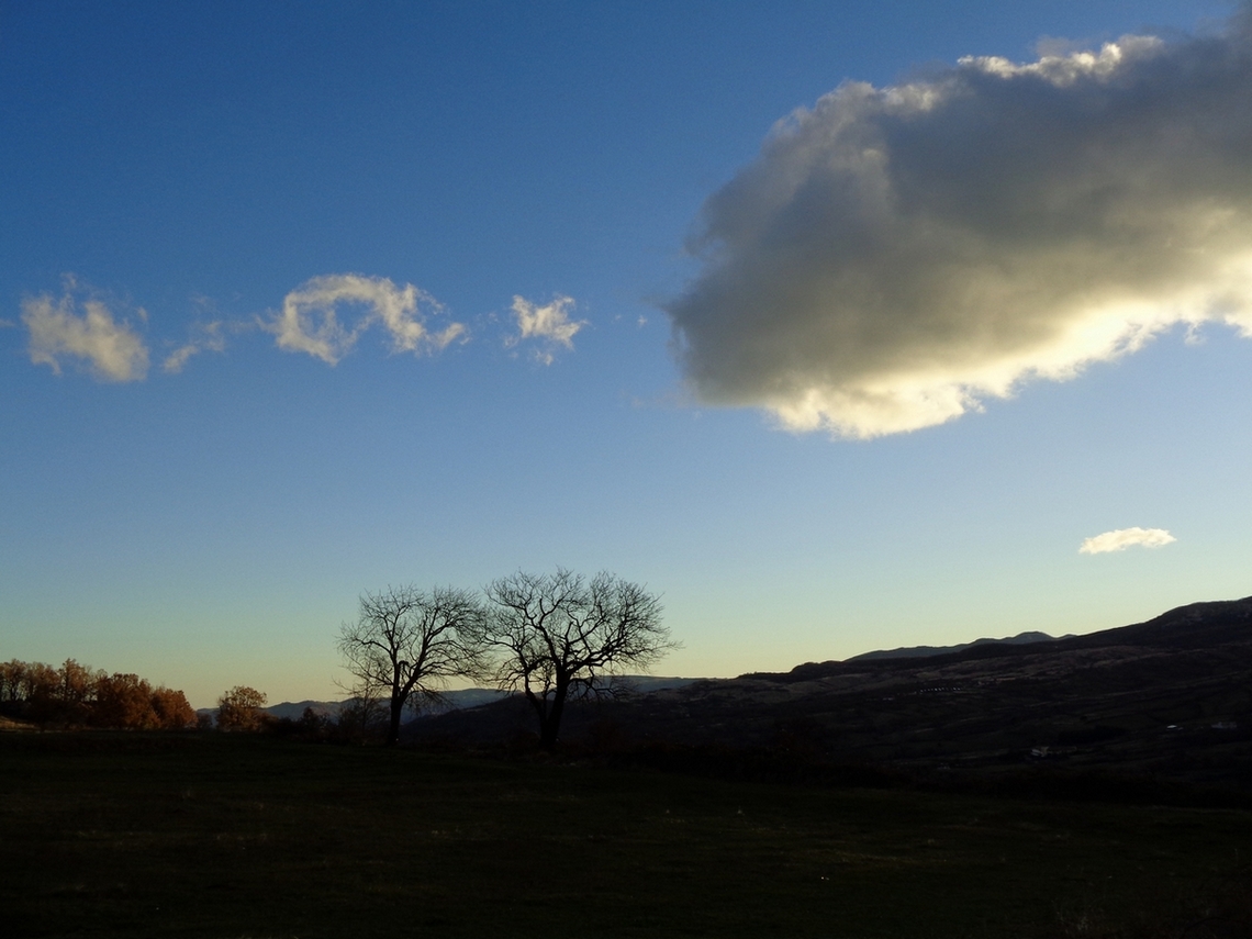 Un cielo limpido