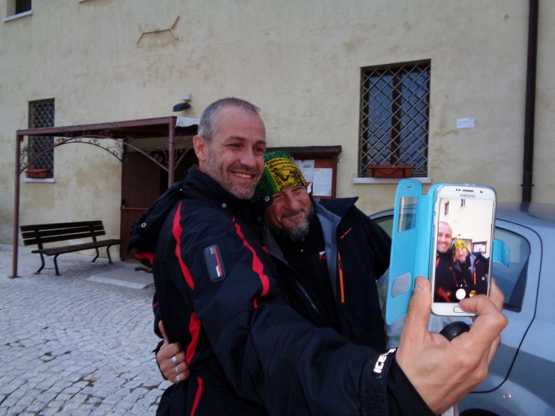 Selfie nel Selfie...Ciao Giuseppe !!!