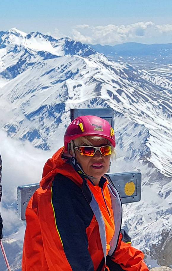 Angelamaria sul Tetto degli Appennini !!!