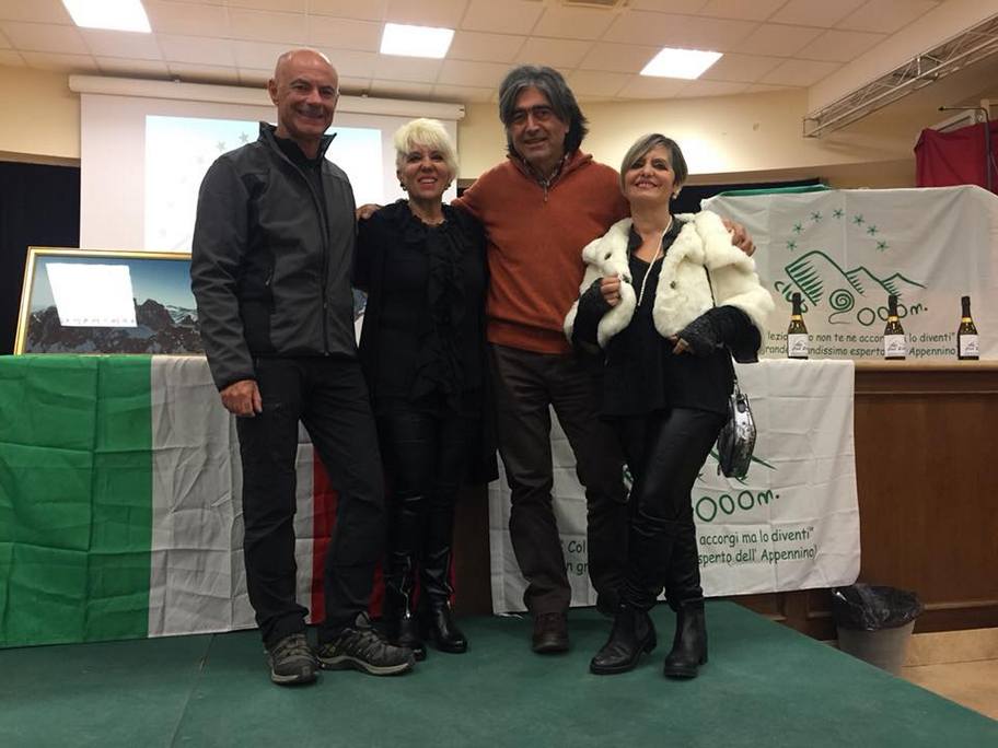 Con il Presidente del Club 2000m (a Sinistra)