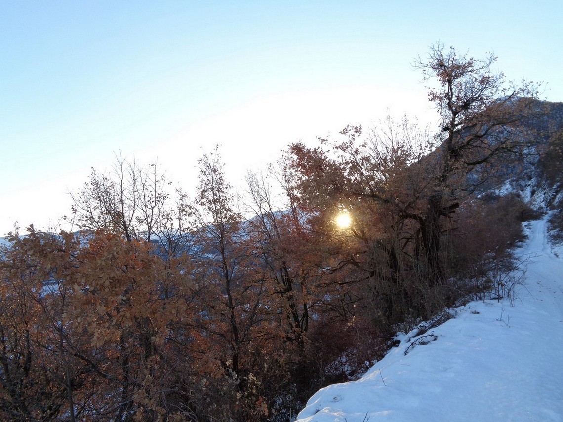 Il Sole inizia a far capolino