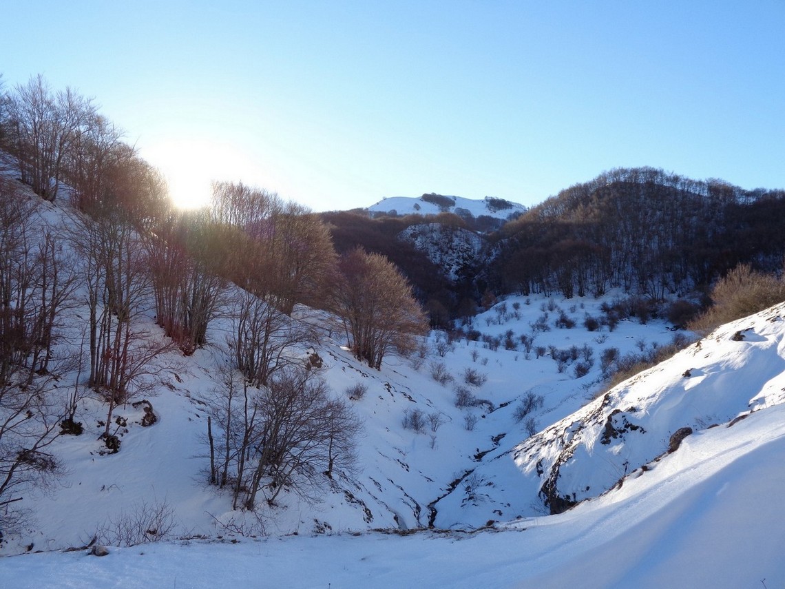 La neve si fa più alta