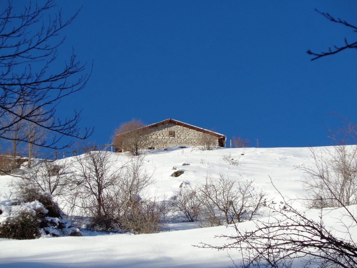 Le prima case di montagna