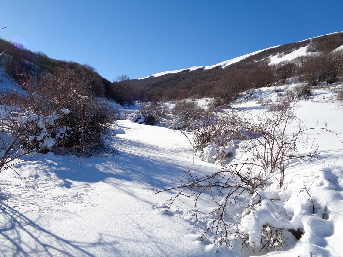 Ci addentreremo nella vera e propria Valle Ruella