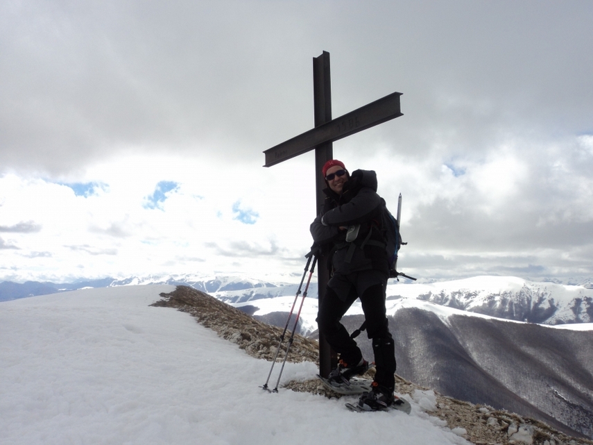 10 Marzo 2013 Il Porrara dalla Cresta Sud
