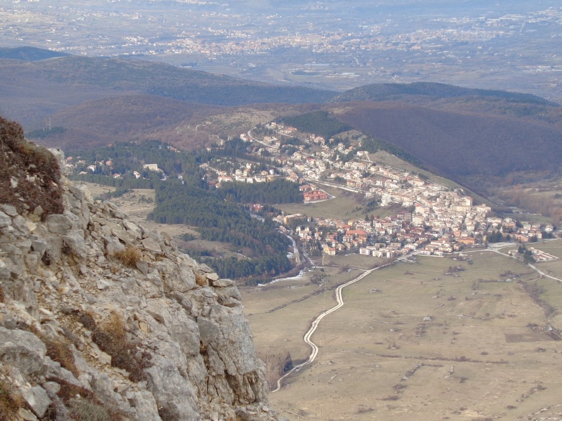 Campo di Giove dall'alto