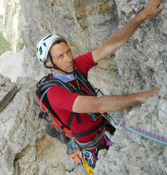 Massimo Mondella sulle ferrate