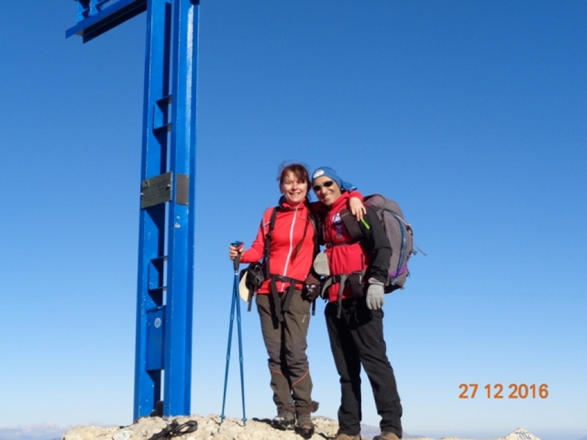 27 Dic 2016 sul Monte Viglio la prima volta