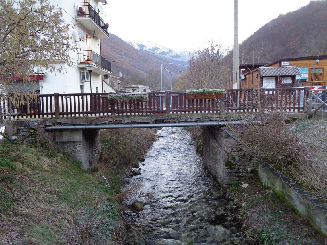 Torrente Ussita affluente del Fiume Nera
