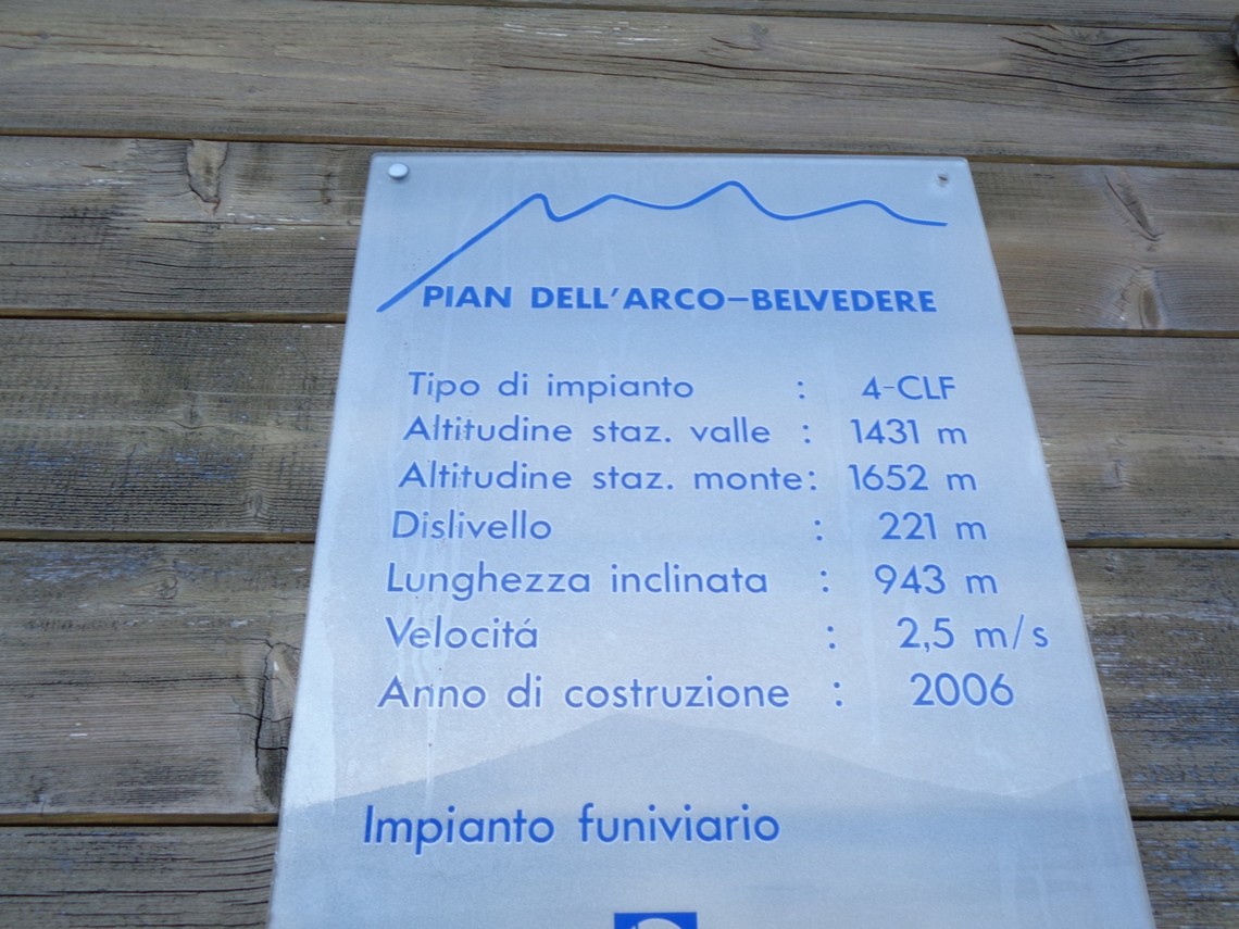 Arriveremo sopra gli impianti