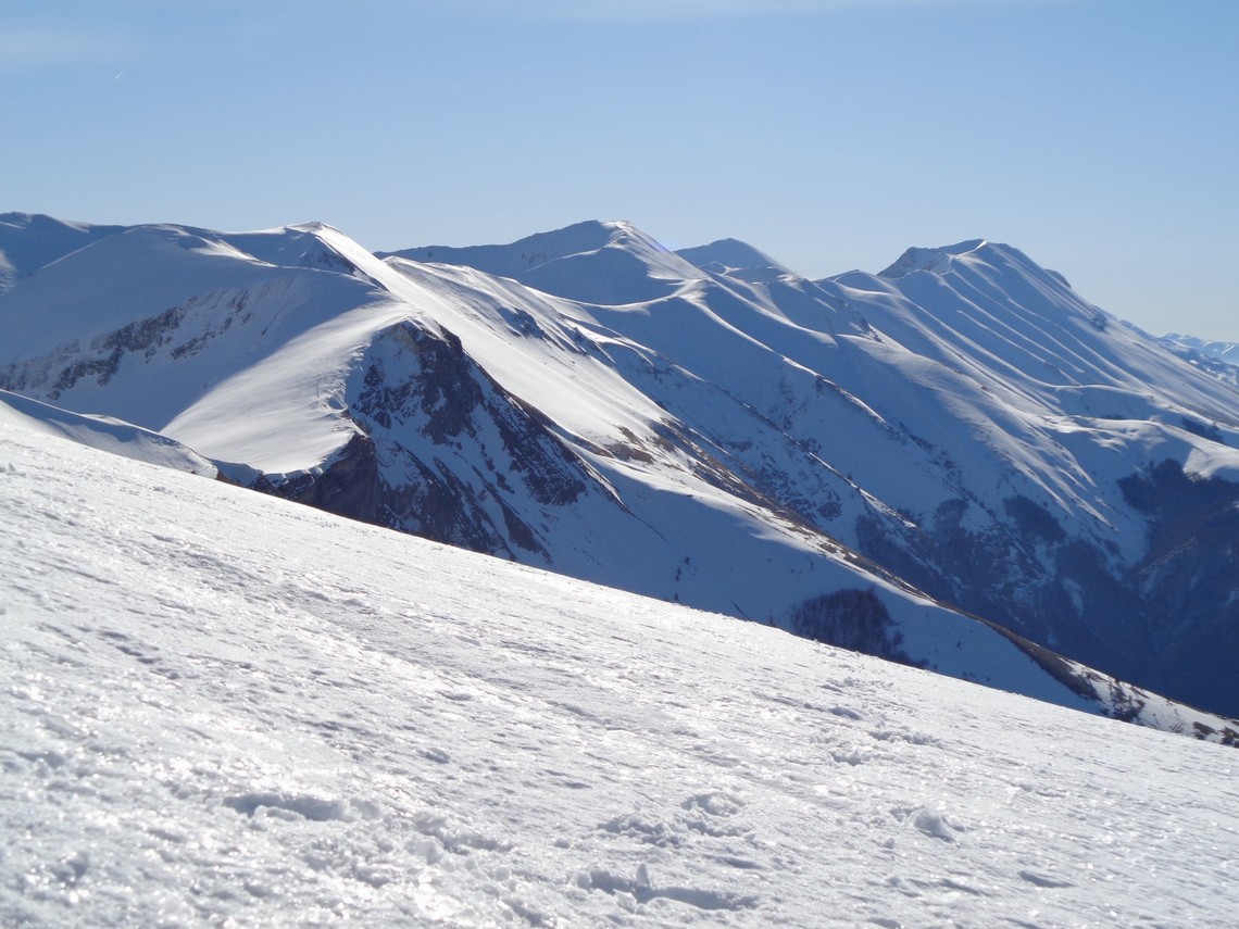 I Sibillini verso il Vettore