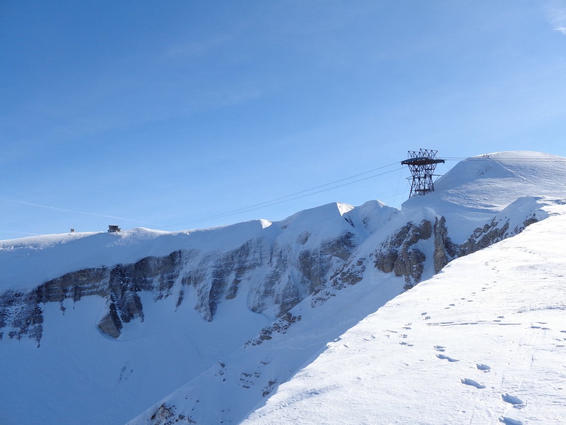 Verso il Monte Bove Sud