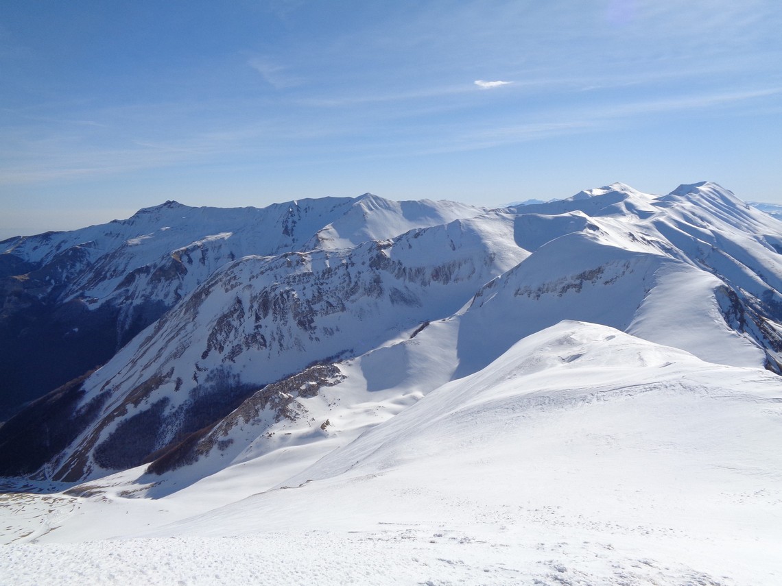 Tutti i Sibillini verso Sud