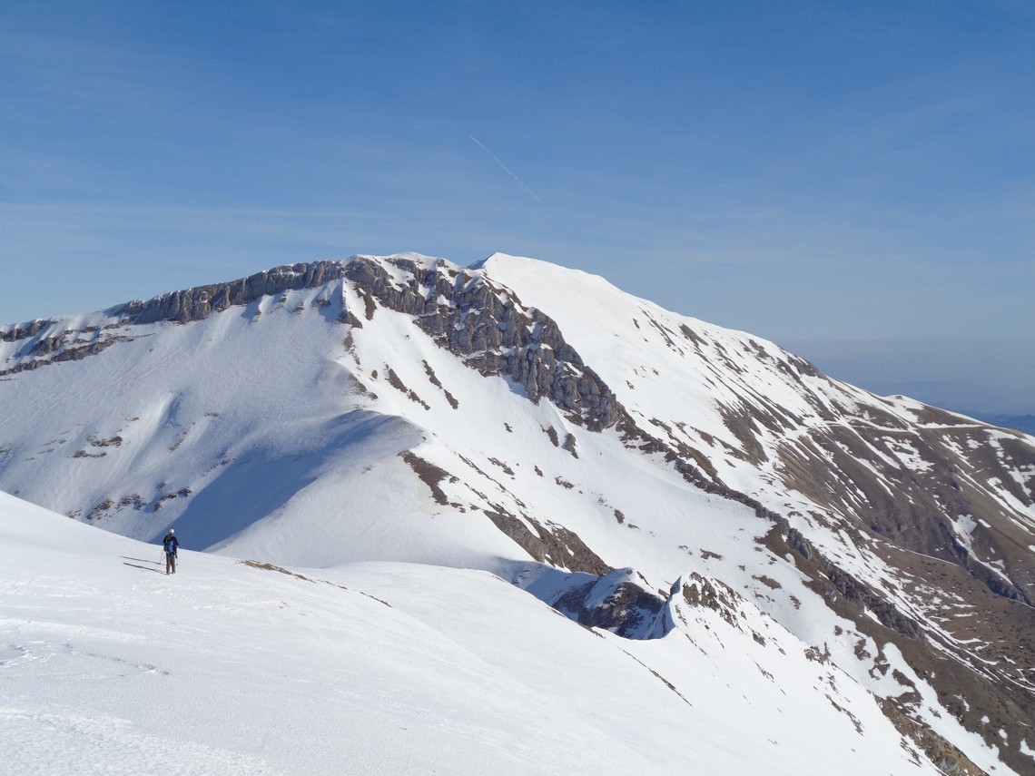 Percorreremo tutta questa cresta