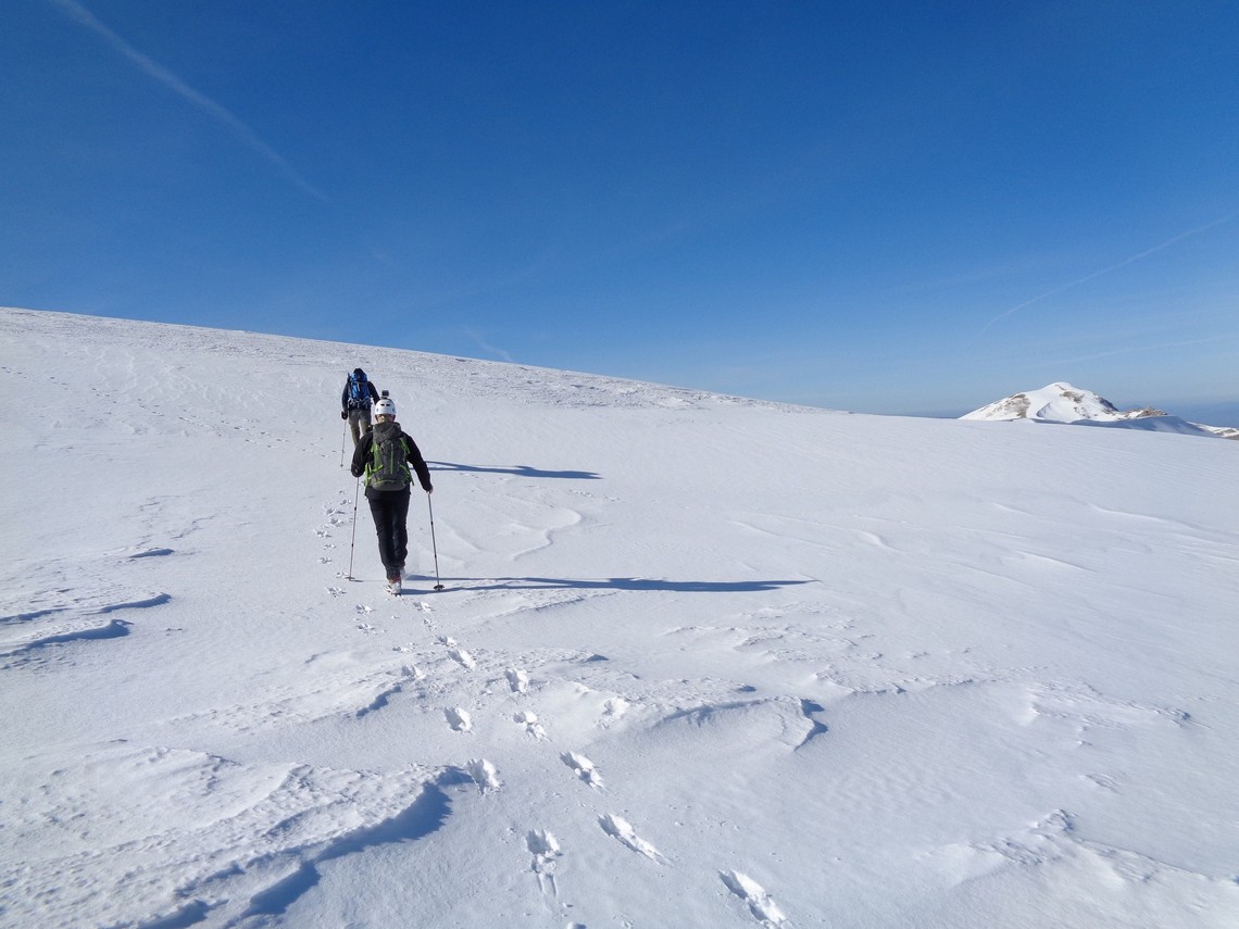 Verso il Monte Bove Nord