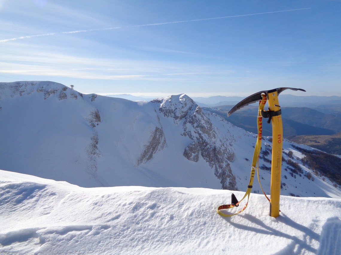 Noi eravamo esattamente prima in quella sella