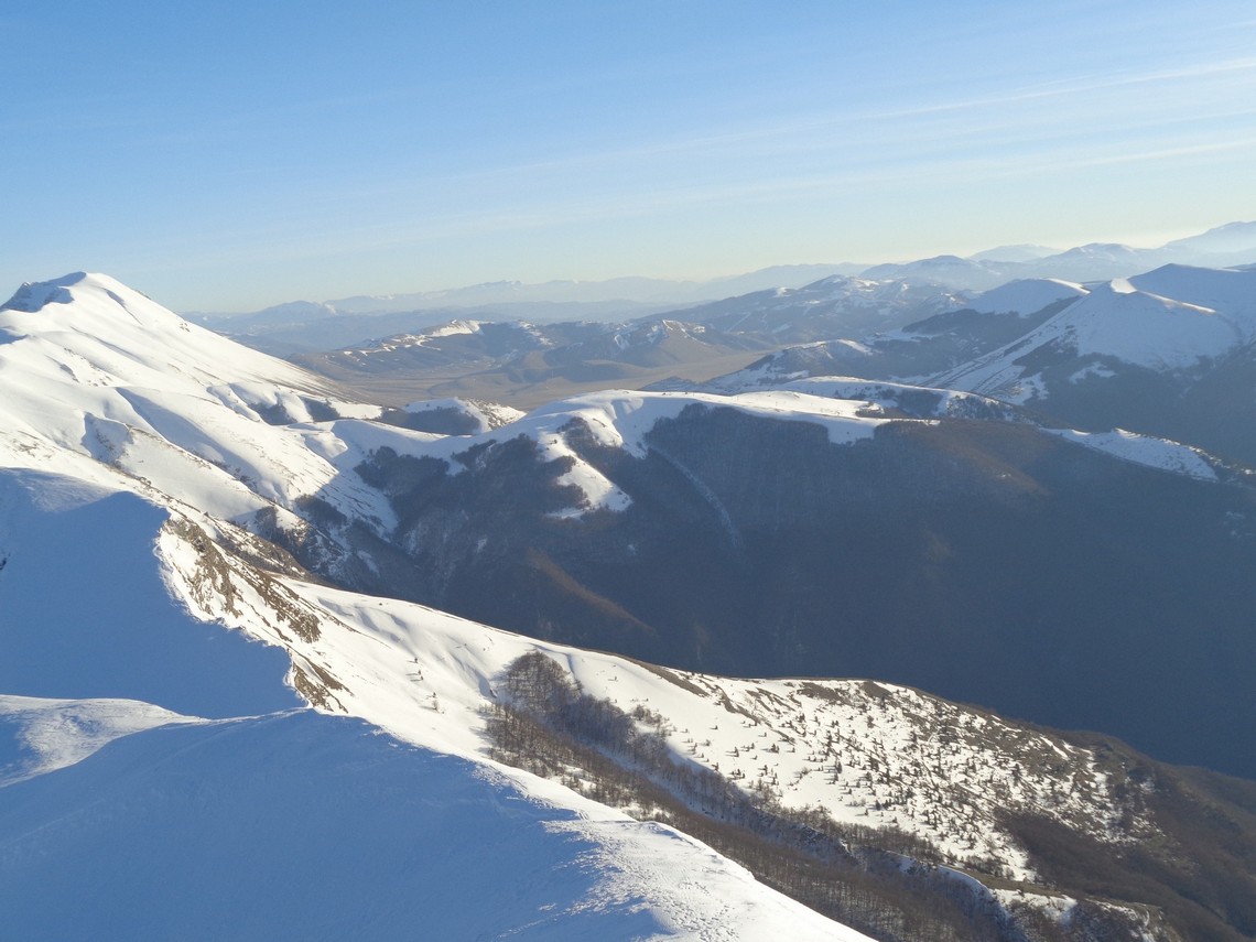 La Piana di Castelluccio ora senza nebbia