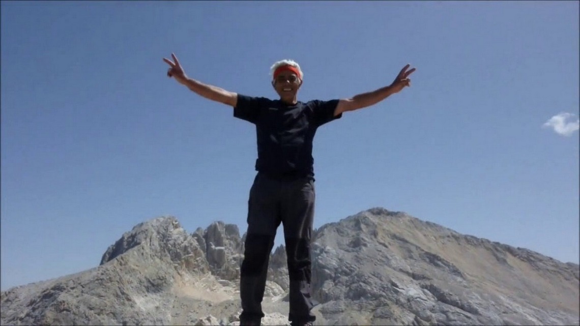 Sul Corno Piccolo del Gran Sasso: la montagne di Mauro Trechiodi
