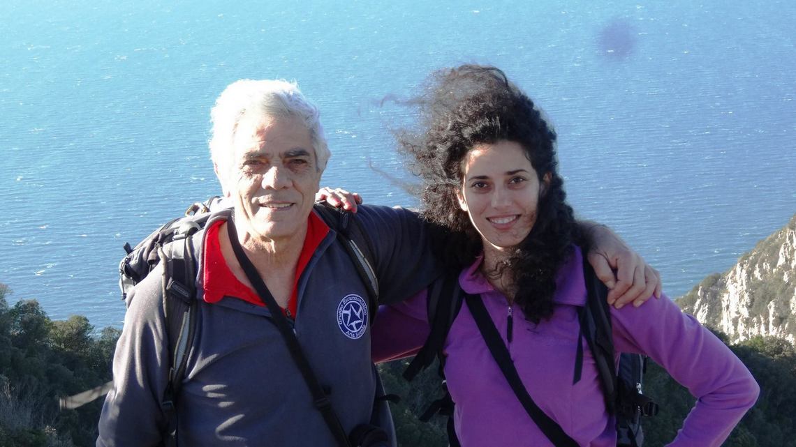 Con la bellissima figlia Viviana