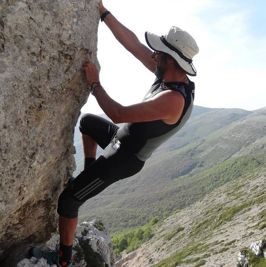 Armano Graziani oramai un alpinista