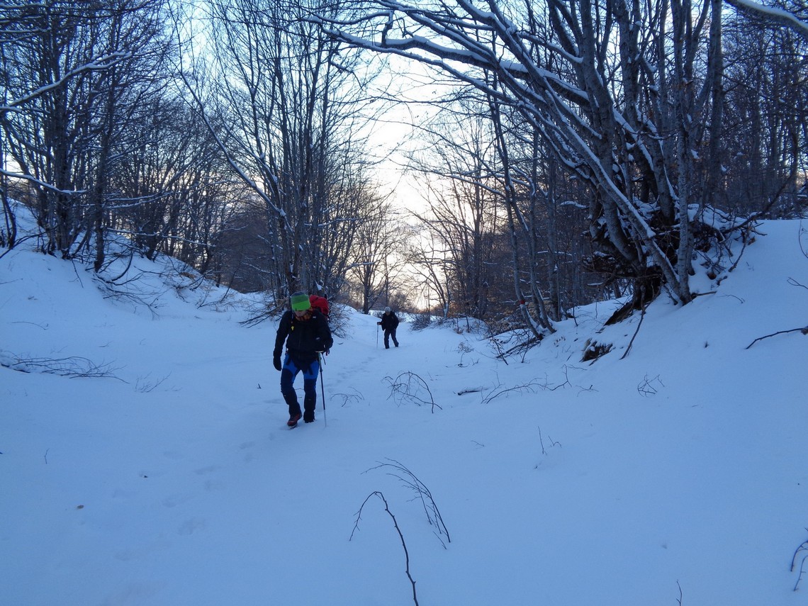 La neve ancora non è alta