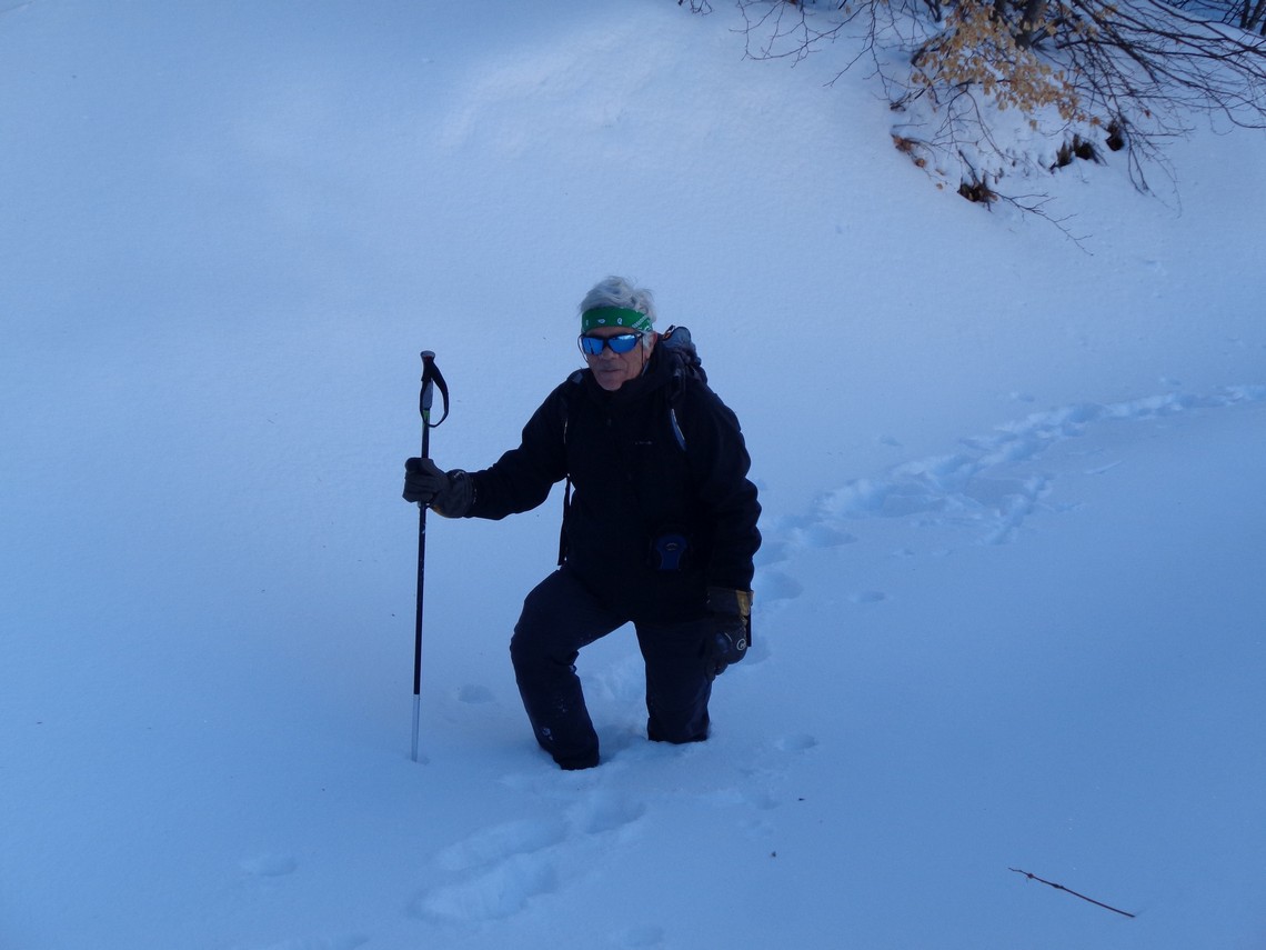 Inizia la neve alta