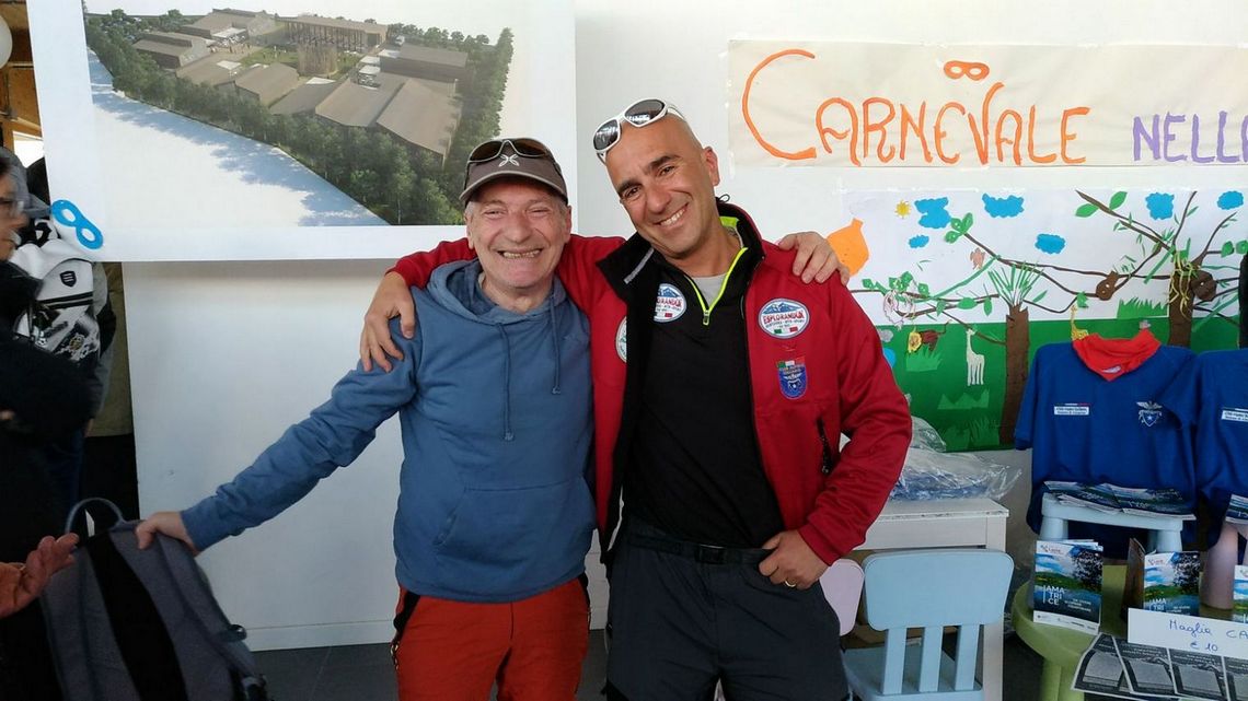 Con Franco Tanzi Neo Presidente del CAI di Amatrice
