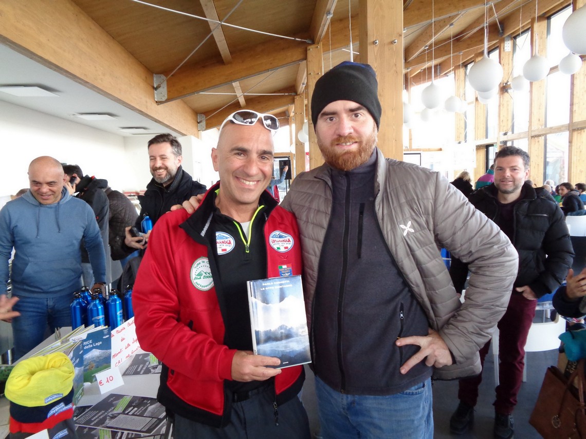 Con Paolo Cognetti