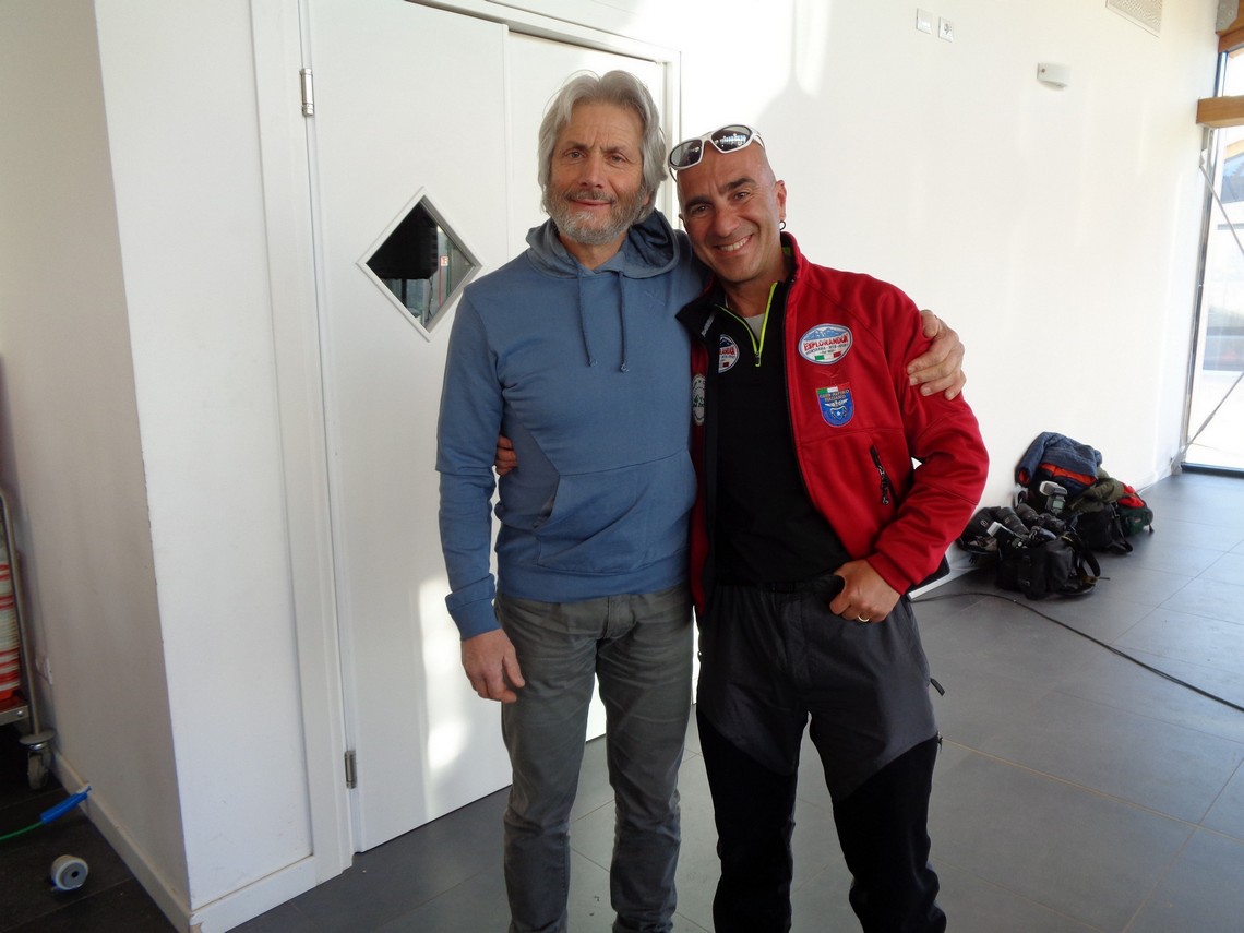 Con Enrico Ferri Alpinista e Fotografo
