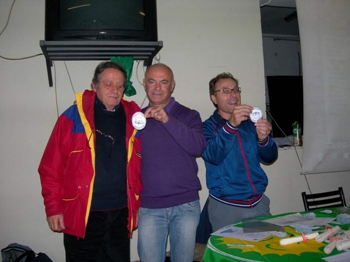 20 Novembre 2010 premiato dal Presidente Giuseppe Albrizio e Claudio Carusi