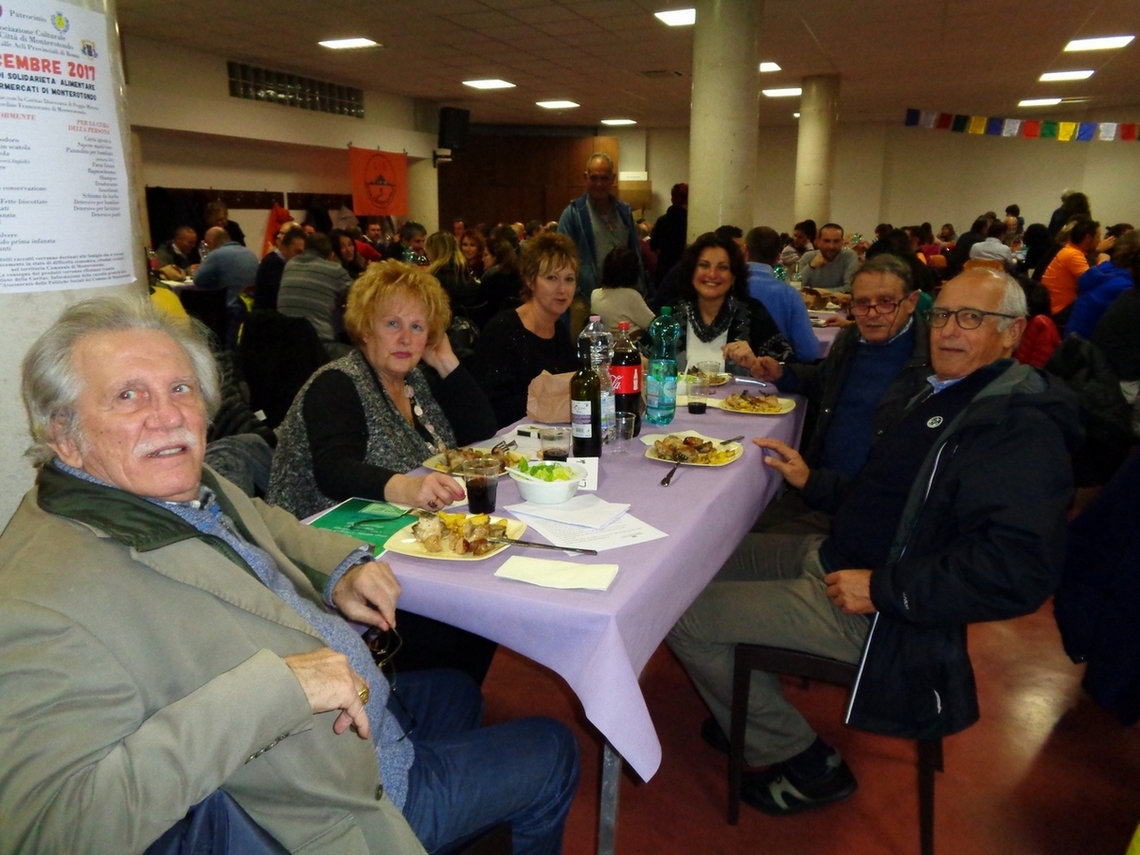 Ha partecipato anche alla Cena Sociale