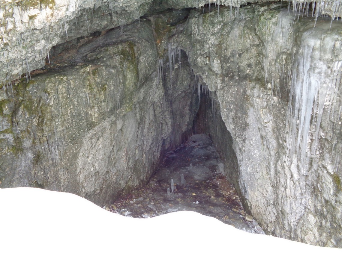 L'interno della grotta