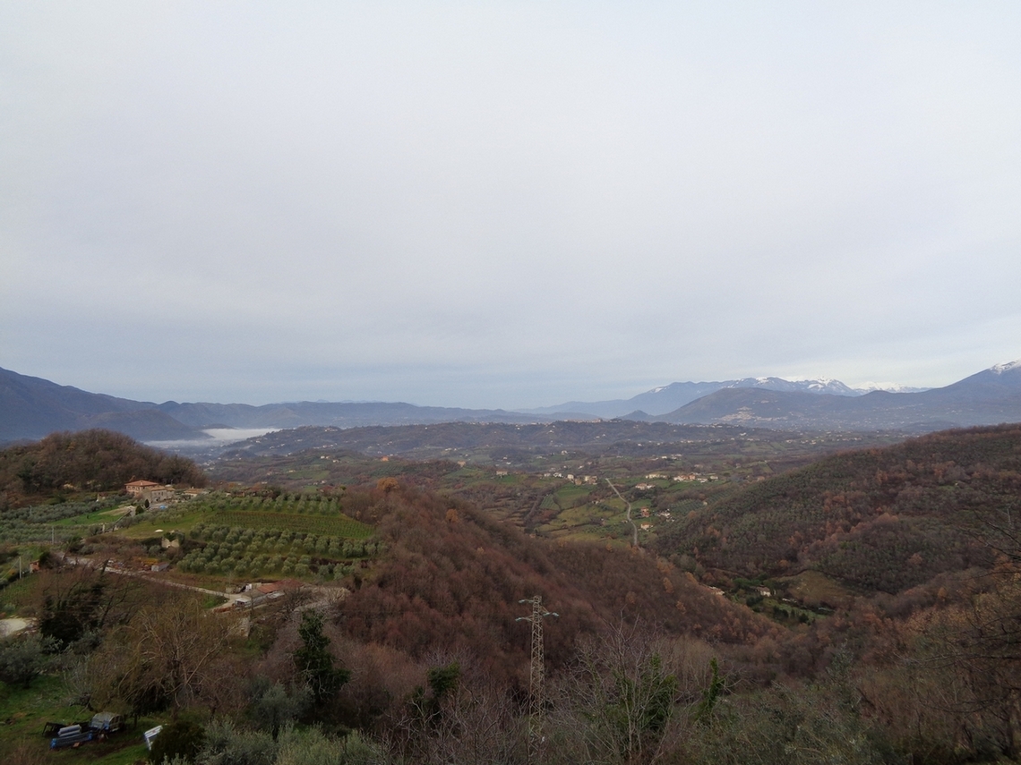 Con i Simbruini-Ernici sullo sfondo