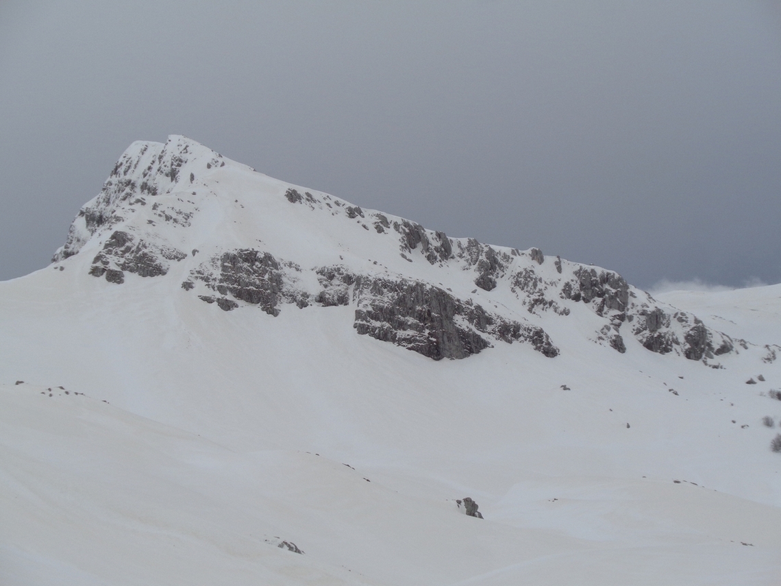 Il Monte Cavallo in primo piano
