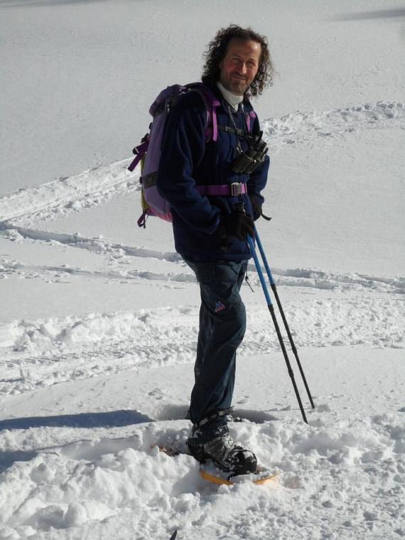 Bruno Massimei in veste invernale