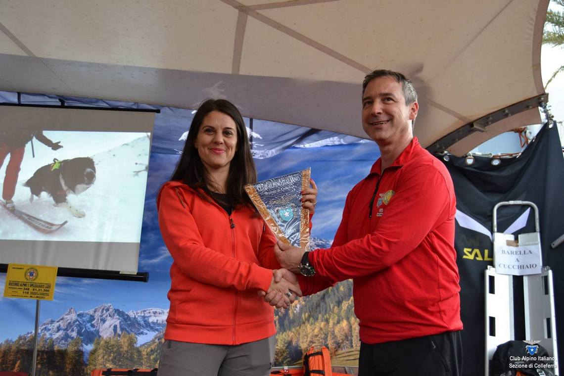 Amedeo Mattia Parente con Lucia Rossi