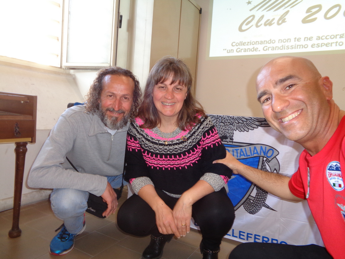 Eccomi con Bruno e Gianna